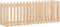 vidaXL - Plantenbak - verhoogd - met - hekontwerp - 200x50x70 - cm - grenenhout