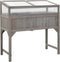 vidaXL - Plantenbak - verhoogd - met - kas - 110x54x120 - cm - massief - vurenhout