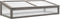 vidaXL - Plantenbak - verhoogd - met - kas - 110x54x120 - cm - massief - vurenhout