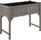 vidaXL - Plantenbak - verhoogd - met - kas - 110x54x120 - cm - massief - vurenhout