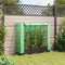 vidaXL - Plantenbak - verhoogd - met - kashoes - 120x40x123 - cm - rattanlook