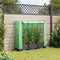 vidaXL - Plantenbak - verhoogd - met - kashoes - 120x40x123 - cm - rattanlook