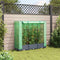 vidaXL - Plantenbak - verhoogd - met - kashoes - 120x40x123 - cm - rattanlook