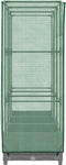 vidaXL - Plantenbak - verhoogd - met - kashoes - 120x40x123 - cm - rattanlook