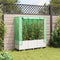 vidaXL - Plantenbak - verhoogd - met - kashoes - 120x40x138 - cm - rattanlook