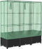 vidaXL - Plantenbak - verhoogd - met - kashoes - 120x40x138 - cm - rattanlook