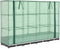 vidaXL - Plantenbak - verhoogd - met - kashoes - 160x40x123 - cm - rattanlook