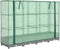 vidaXL - Plantenbak - verhoogd - met - kashoes - 160x40x123 - cm - rattanlook