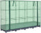 vidaXL - Plantenbak - verhoogd - met - kashoes - 160x40x123 - cm - rattanlook
