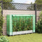 vidaXL - Plantenbak - verhoogd - met - kashoes - 160x40x123 - cm - rattanlook