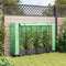 vidaXL - Plantenbak - verhoogd - met - kashoes - 160x40x123 - cm - rattanlook