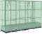 vidaXL - Plantenbak - verhoogd - met - kashoes - 160x40x123 - cm - rattanlook