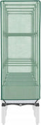 vidaXL - Plantenbak - verhoogd - met - kashoes - 160x40x140 - cm - rattanlook