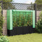 vidaXL - Plantenbak - verhoogd - met - kashoes - 160x40x153 - cm - rattanlook