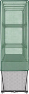 vidaXL - Plantenbak - verhoogd - met - kashoes - 160x40x153 - cm - rattanlook