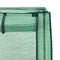 vidaXL - Plantenbak - verhoogd - met - kashoes - 40x40x123 - cm - rattanlook