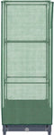 vidaXL - Plantenbak - verhoogd - met - kashoes - 40x40x123 - cm - rattanlook