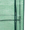 vidaXL - Plantenbak - verhoogd - met - kashoes - 40x40x123 - cm - rattanlook