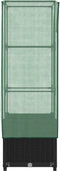 vidaXL - Plantenbak - verhoogd - met - kashoes - 40x40x139 - cm - rattanlook