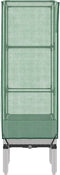 vidaXL - Plantenbak - verhoogd - met - kashoes - 40x40x140 - cm - rattanlook