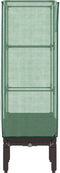 vidaXL - Plantenbak - verhoogd - met - kashoes - 40x40x140 - cm - rattanlook