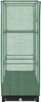 vidaXL - Plantenbak - verhoogd - met - kashoes - 80x40x123 - cm - rattanlook