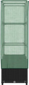 vidaXL - Plantenbak - verhoogd - met - kashoes - 80x40x138 - cm - rattanlook