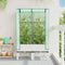 vidaXL - Plantenbak - verhoogd - met - kashoes - 80x40x140 - cm - rattanlook