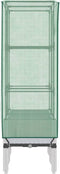 vidaXL - Plantenbak - verhoogd - met - kashoes - 80x40x140 - cm - rattanlook