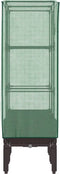 vidaXL - Plantenbak - verhoogd - met - kashoes - 80x40x140 - cm - rattanlook
