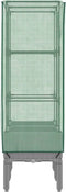 vidaXL - Plantenbak - verhoogd - met - kashoes - 80x40x140 - cm - rattanlook