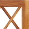 vidaXL - Plantenbak - verhoogd - met - latwerk - massief - acaciahout