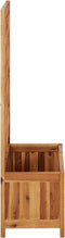 vidaXL - Plantenbak - verhoogd - met - latwerk - massief - acaciahout
