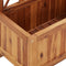 vidaXL - Plantenbak - verhoogd - met - latwerk - massief - acaciahout