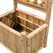 vidaXL - Plantenbak - verhoogd - met - rek - 40 - cm - bamboe