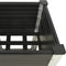 vidaXL - Plantenbak - verhoogd - met - schap - 50x50x90 - cm - HKC - grijs