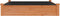 vidaXL - Plantenbak - verhoogd - met - voering - 120x120x25 - cm - vurenhout - bruin