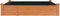 vidaXL - Plantenbak - verhoogd - met - voering - 120x120x25 - cm - vurenhout - bruin