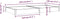 vidaXL - Plantenbak - verhoogd - met - voering - 240x120x25 - cm - massief - vurenhout
