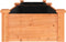 vidaXL - Plantenbak - verhoogd - met - voering - 240x45x25 - cm - vurenhout - bruin
