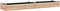 vidaXL - Plantenbak - verhoogd - met - voering - 240x45x25 - cm - massief - vurenhout