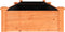 vidaXL - Plantenbak - verhoogd - met - voering - 240x60x25 - cm - vurenhout - bruin