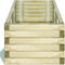 vidaXL - Plantenbak - verhoogd - rechthoekig - 120x40x30 - cm - hout