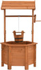 vidaXL - Plantenbak - wensput - 40x40x84 - cm - vurenhout