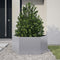 vidaXL - Plantenbak - zeshoek - 104x90x45 - cm - gegalvaniseerd - staal