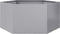 vidaXL - Plantenbak - zeshoek - 104x90x45 - cm - gegalvaniseerd - staal