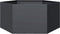 vidaXL - Plantenbak - zeshoek - 104x90x45 - cm - staal - antracietkleurig
