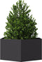 vidaXL - Plantenbak - zeshoek - 104x90x45 - cm - staal - zwart