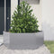 vidaXL - Plantenbak - zeshoek - 138x120x45 - cm - gegalvaniseerd - staal