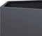 vidaXL - Plantenbak - zeshoek - 138x120x45 - cm - staal - antracietkleurig